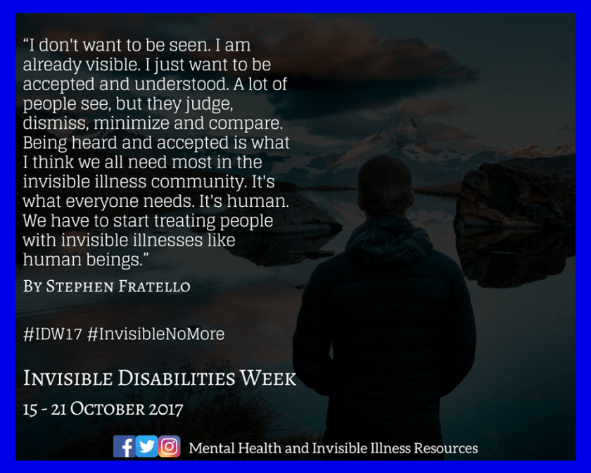 IVISIBLE ILLNESS STEPHEN QUOTE